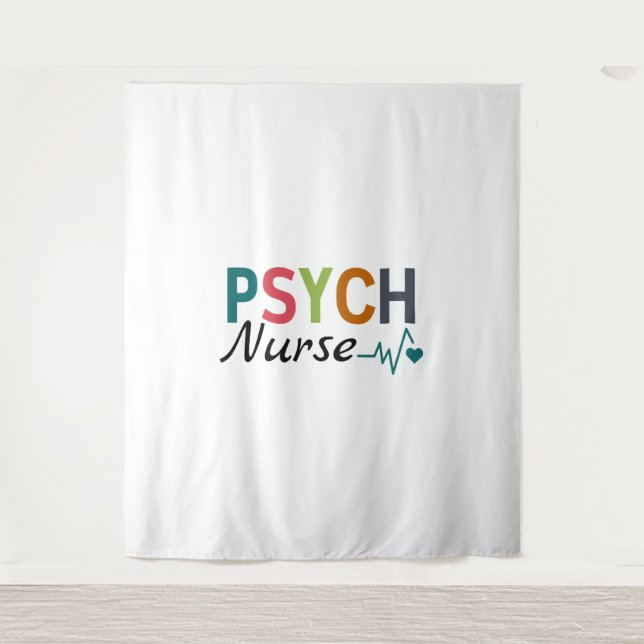 Tapete De Parede Enfermeira Psiquiátrica Enfermeira Psiquiátrica (Frente)