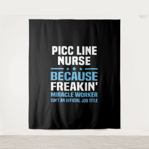 Tapete De Parede Enfermeiro de linha PICC