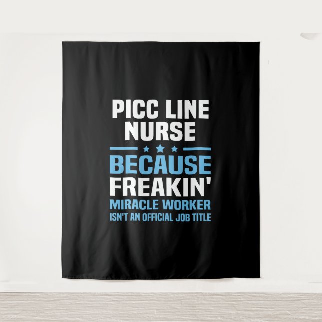 Tapete De Parede Enfermeiro de linha PICC (Frente)