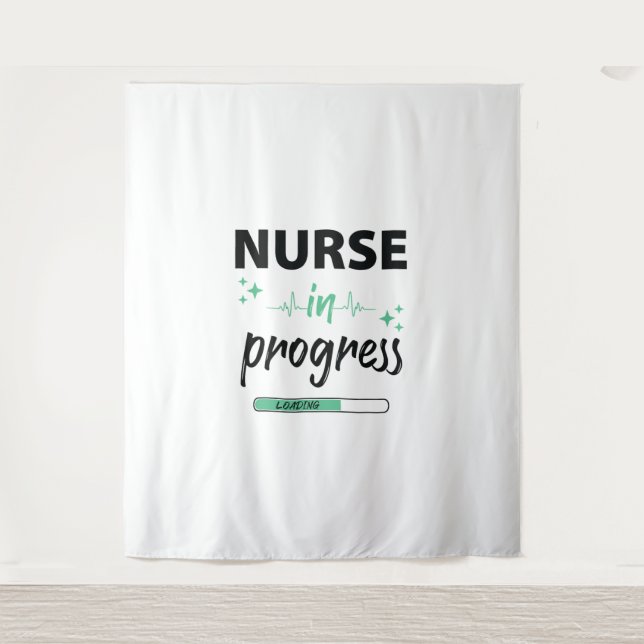 Tapete De Parede Enfermeiro em Andamento (Frente)