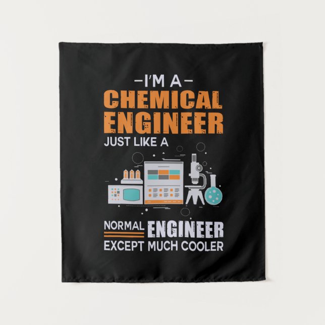 Tapete De Parede Engineer I Am A Chemical Engineer (Frente)