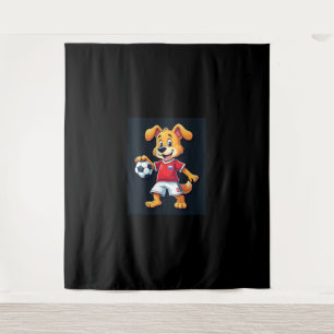 Tapete De Parede Engraçado Cachorro Rússia Futebol Jersey Foo Russo