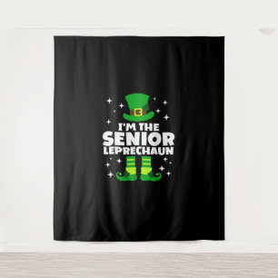 Tapete De Parede Engraçado Mais velho Irlandês Leprechaun Happy St