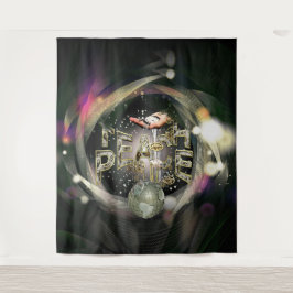 Tapete De Parede Ensinar a paz na Terra