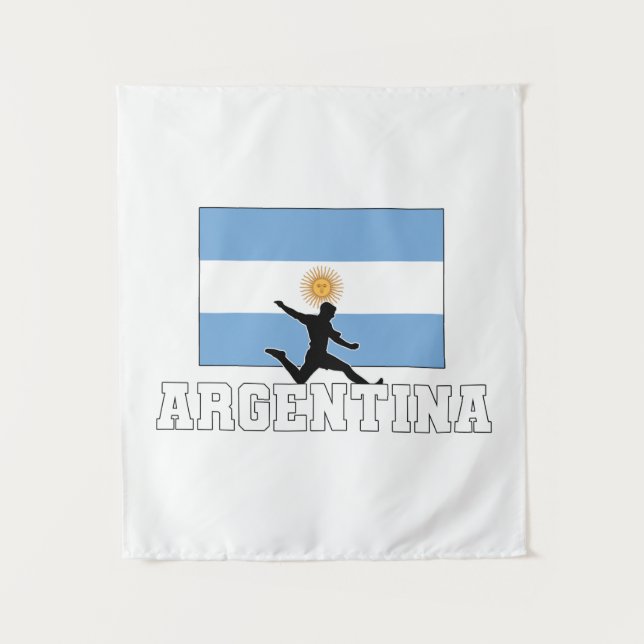 Tapete De Parede Equipe Nacional de Futebol da Argentina (Frente)
