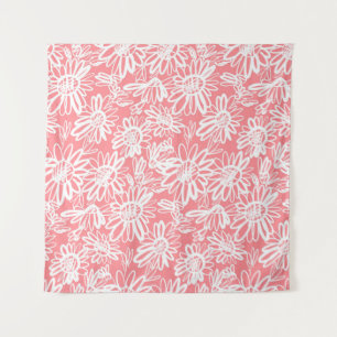 Tapete De Parede esboço abstrato, padrão monocromático