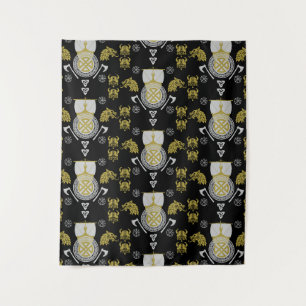 Tapete De Parede Escandinávia Viking Norsêmen Home Decor
