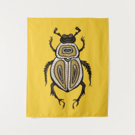 Tapete De Parede Escarpa Amarelo Inseto