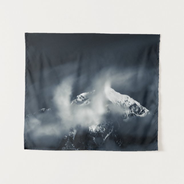 Tapete De Parede Escuridão e caos sobre a montanha (Frente (Horizontal))