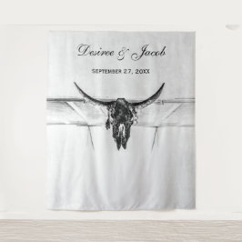 Tapete De Parede Escuridão russa do crânio negro ocidental