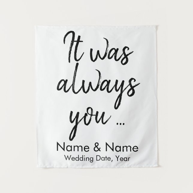 Tapete De Parede Espanto Russo de Casamento para Cerimônia num Orça (Frente)