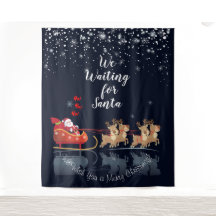 Esperamos por Papais noeis Ho! Ho! Ho! Feriado de 