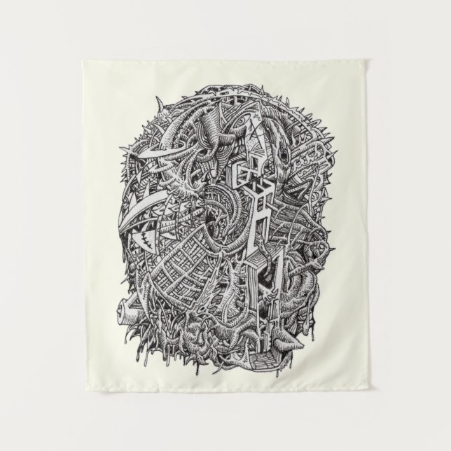 Tapete De Parede Esquerda por Brian Benson (Frente)