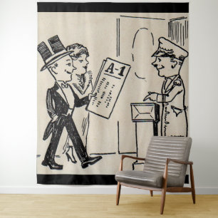 Tapete De Parede Esse é o desenho do Ticket - teatro de 1920