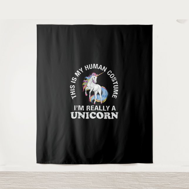 Tapete De Parede Esta é a minha fantasia humana. Sou mesmo um salão (Frente)