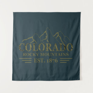 Tapete De Parede estado de montanha colorida rocky