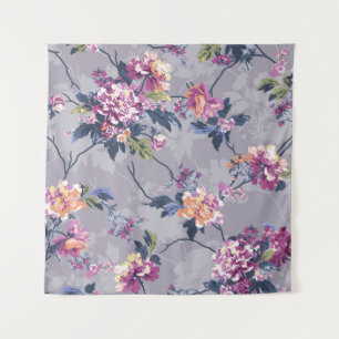 Tapete De Parede estampagem em forma de flor design, arte têxtil, b