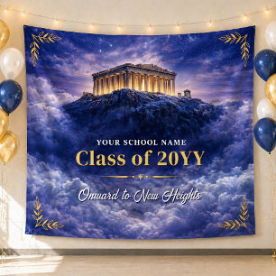Tapete De Parede Estandarte de Graduação da Turma da Classe Monte O
