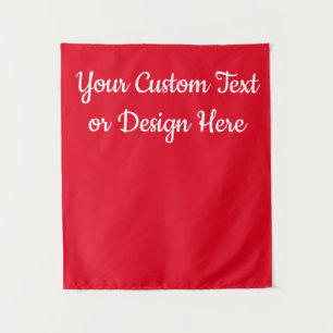 Tapete De Parede Estandarte de Sinal Vermelho Personalizado para Ch