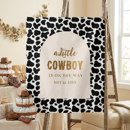 Tapete De Parede Estandarte Personalizado com Estampa de Vaca para
