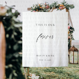 Tapete De Parede Este É o Nosso Fundo de Casamento para Sempre | Mi
