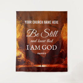 Tapete De Parede ESTEJA EM SILÊNCIO E SABE Salmos 46:10 Arte de Par