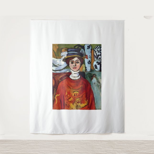Tapete De Parede estilo artístico de Henri Matisse (Frente)