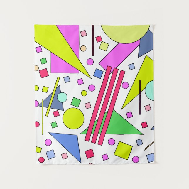 Tapete De Parede Estilo da Imagem Retroativa dos anos 80 e 90 (Frente)