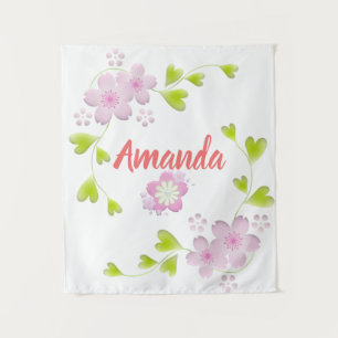 Tapete De Parede Estilo Kawaii Sakura Cereja Flor
