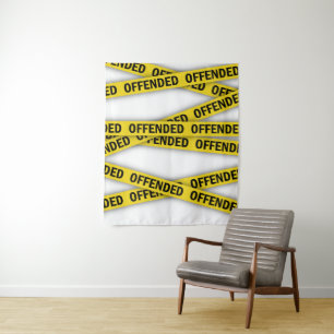 Tapete De Parede Estou ofendido que a fita policial não atravesse