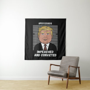 Tapete De Parede Estou votando no criminoso condenado pró-Trump 202