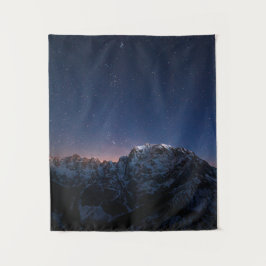 Tapete De Parede Estrelas e montanhas de neve