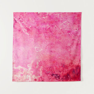 Tapete De Parede Estruturas rosa feitas manualmente em uma pintura