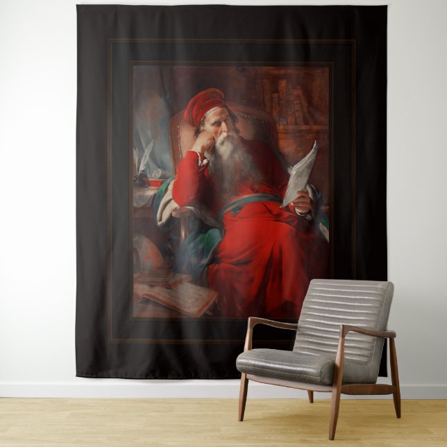 Tapete De Parede Estudioso de Friedrich von Amerling (In Situ)