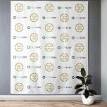 Tapete De Parede Etapa personalizada e repetir dois planos gerais d<br><div class="desc">Comercialize sua empresa com essa etapa personalizada e repita o cenário de logotipo, dois design de logotipos, pano de fundo dos patrocinadores de excelentes para eventos corporativos, shows de negócios, tapetes vermelhos, feiras de artesanatos, eventos privados e muito mais. Selecione "Clique para personalizar mais" para ajustar o tamanho do logotipo...</div>