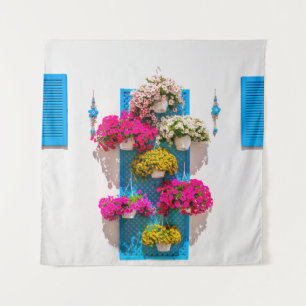 Tapete De Parede Etnia Floral: Muro de Jardim