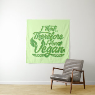 Tapete De Parede Eu Acho, Por Isso Sou Vegan