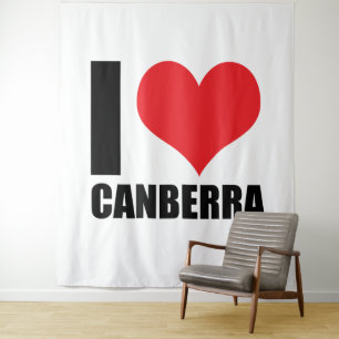 Tapete De Parede Eu amo Canberra