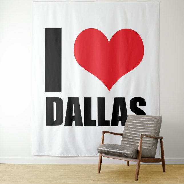 Tapete De Parede Eu amo Dallas (In Situ)
