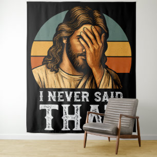 Tapete De Parede Eu Nunca Disse Que Jesus Meme É Um Cristão Engraça