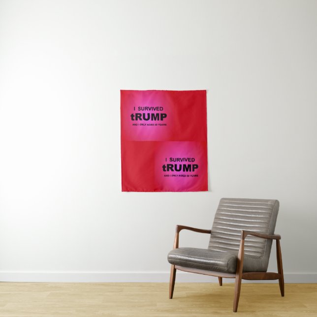 Tapete De Parede Eu Sobrevivi a tRUMP (In Situ)