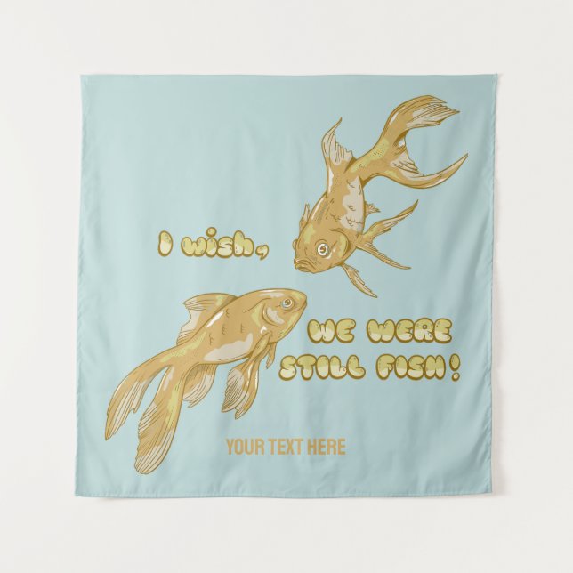 Tapete De Parede Evolução do peixe (Frente)