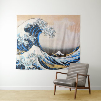 Tapete De Parede Excelente Wave, Hokusai, Ukiyo-e