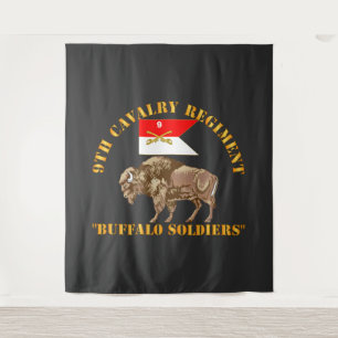 Tapete De Parede Exército - 9º Regimento de Cavalaria - Soldados