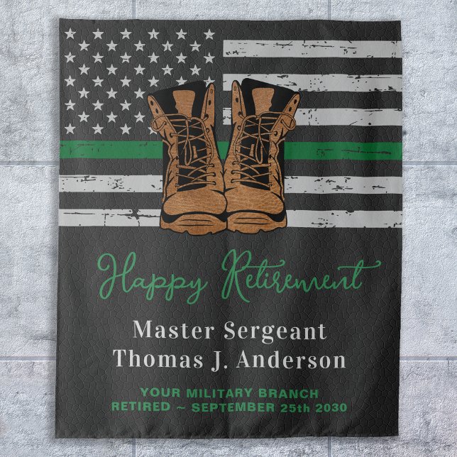 Tapete De Parede Exército Militar de Leather Thin Green Line (Criador carregado)