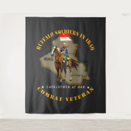 Tapete De Parede Exército - Soldados Buffalo no Iraque - Cavaleiros