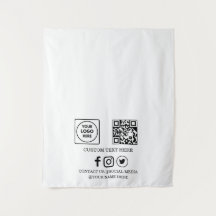 Exibição de marcação de código QR de logotipo de n