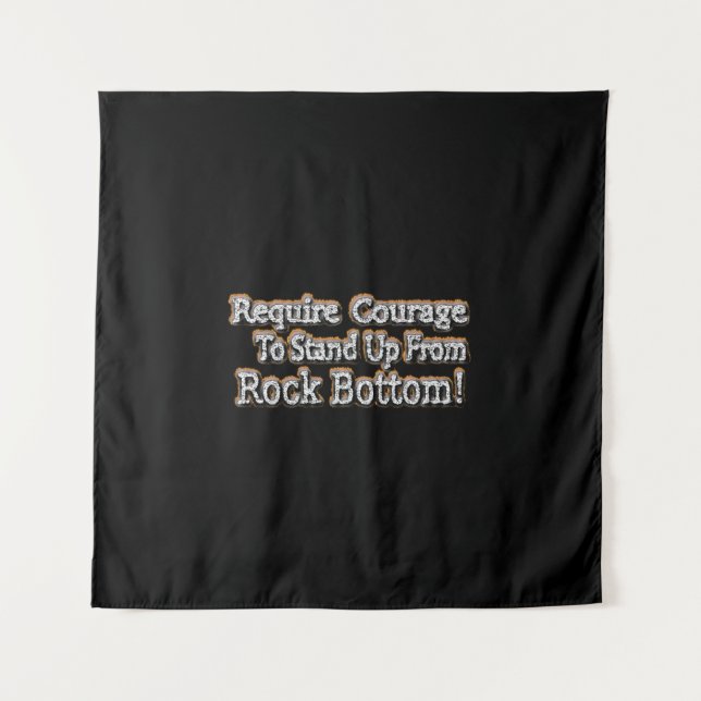 Tapete De Parede "Exigir Coragem" Design. Comprar Agora (Frente)