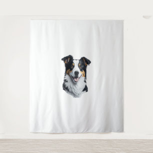 Tapete De Parede Face de Border Collie