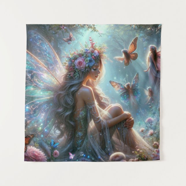 Tapete De Parede Fada-Borboleta (Frente)